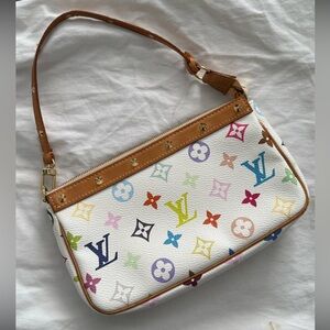 Louis Vuitton Pochette Monogram Wristlet